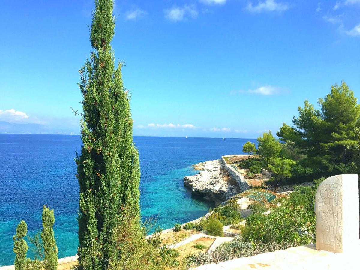 Villa Dinos Tranakatika Bagian luar foto
